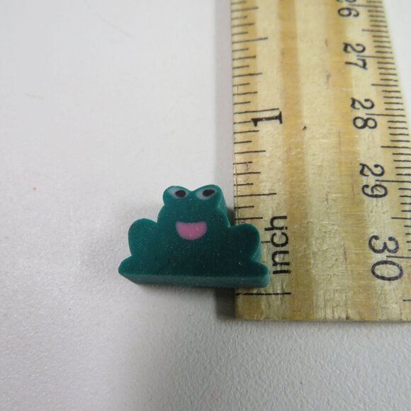 Easter Egg Filler: Small Frog Erasers (24 items)(they stand up) - Picture 7 of 9